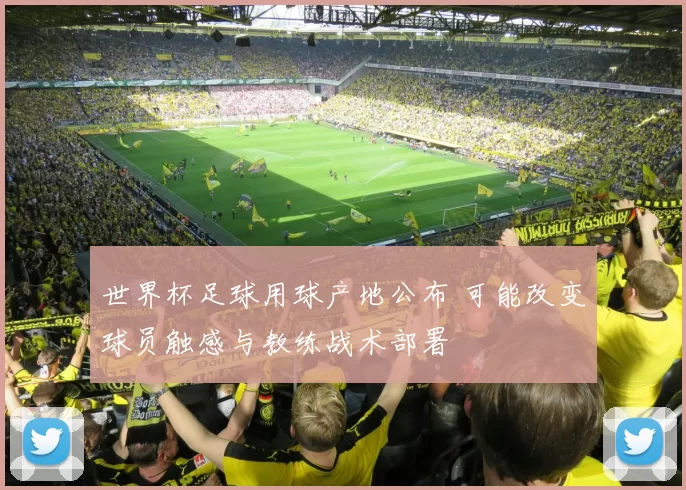 世界杯足球用球产地公布 可能改变球员触感与教练战术部署